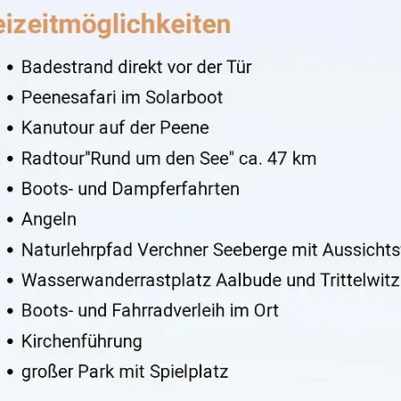 Prázdninový dům Sommerhaus